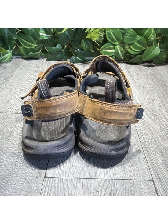 Keen Targhee III Brown Leather Outdoor Sandals Mens Size 10 Hiking Keen Sandal main image 7